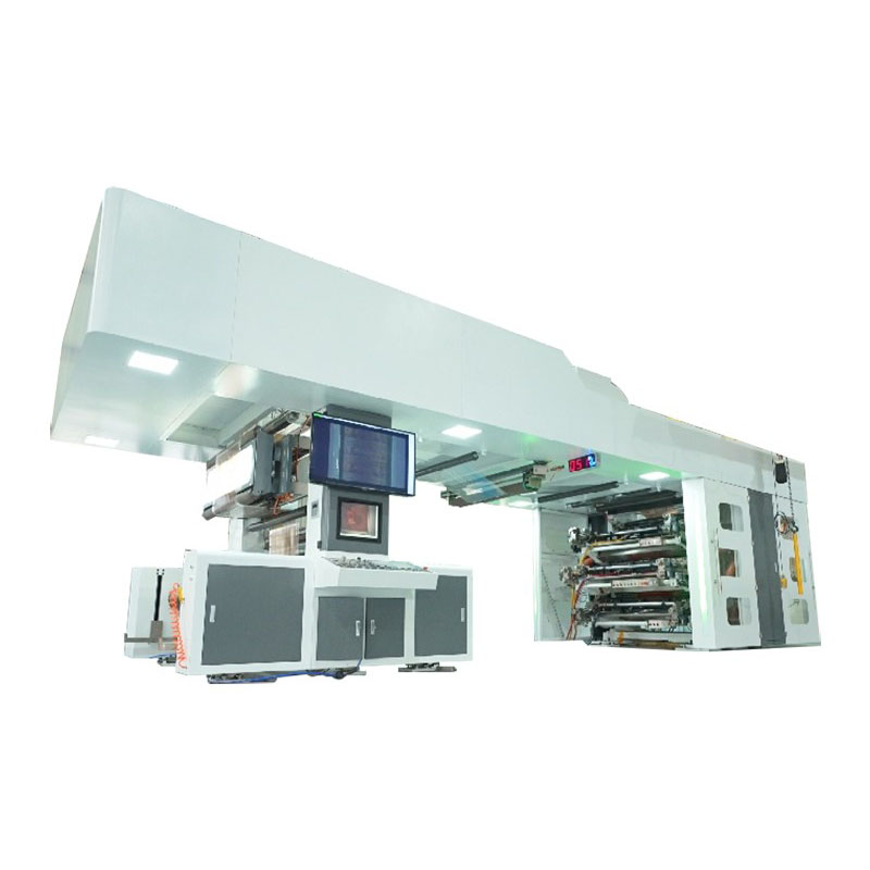 Máquina de impresión flexográfica de caja CI